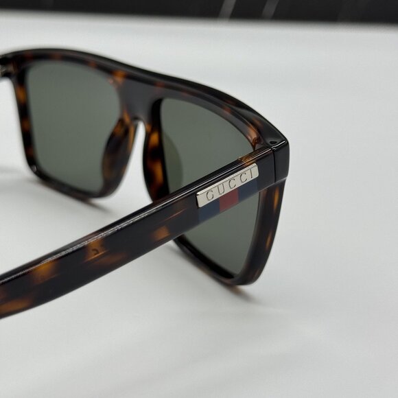 NEW GUCCI SUNGLASSES GG0748S 003 HAVANA EYEWEAR - Picture 7 of 10